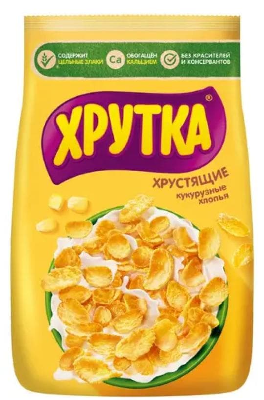 290Г ХЛОПЬЯ КУКУРУЗ ХРУТКА — 879 〒 290Г ХЛОПЬЯ КУКУРУЗ ХРУТКА — 879 〒 | Купить с доставкой