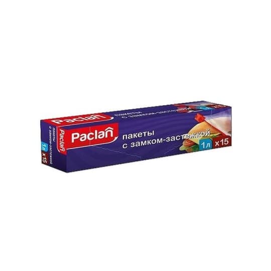 Пакеты для замороженных продуктов Paclan с замком-застежкой 1 л 15 шт — 1 590 〒 Пакеты для замороженных продуктов Paclan с замком-застежкой 1 л 15 шт — 1 590 〒 | Купить с доставкой