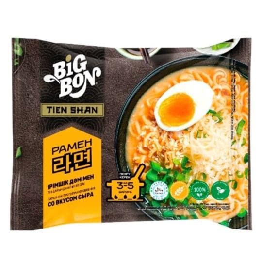100Г РАМЕН СЫРНЫЙ BIGBON — 375 〒 100Г РАМЕН СЫРНЫЙ BIGBON — 375 〒 | Купить с доставкой