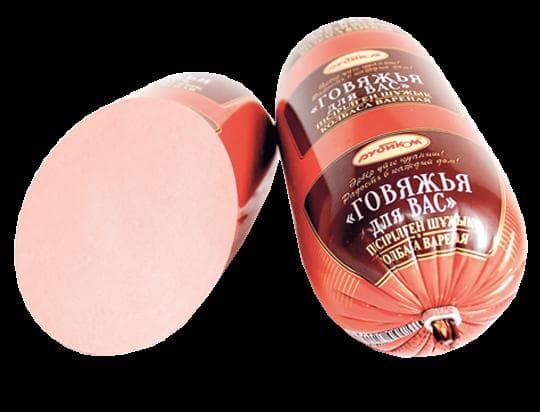 Колбаса РУБИКОМ "Говяжья для вас" вареная, 500 гр. — 2 090 〒 Колбаса РУБИКОМ "Говяжья для вас" вареная, 500 гр. — 2 090 〒 | Купить с доставкой