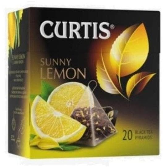 ЧАЙ CURTIS SUNNY LEMON ЧЕРН 1,7Х20ШТ ПИРАМИДА — 1 020 〒 ЧАЙ CURTIS SUNNY LEMON ЧЕРН 1,7Х20ШТ ПИРАМИДА — 1 020 〒 | Купить с доставкой