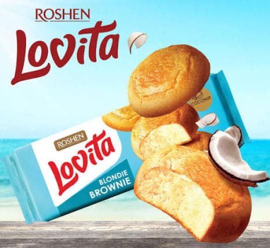 ПЕЧЕНЬЕ LOVITA BLONDIE BROWNIE С КОКОСОМ 152ГР — 599 〒 ПЕЧЕНЬЕ LOVITA BLONDIE BROWNIE С КОКОСОМ 152ГР — 599 〒 | Купить с доставкой