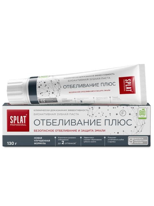ЗУБНАЯ ПАСТА SPLAT ОТБЕЛИВАНИЕ ПЛЮС 130ГР — 1 989 〒 ЗУБНАЯ ПАСТА SPLAT ОТБЕЛИВАНИЕ ПЛЮС 130ГР — 1 989 〒 | Купить с доставкой