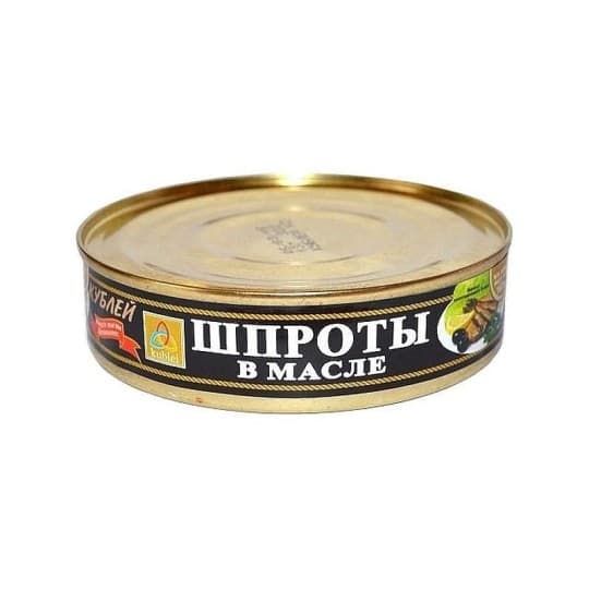 Шпроты в масле Кублей 160 г — 750 〒 Шпроты в масле Кублей 160 г — 750 〒 | Купить с доставкой