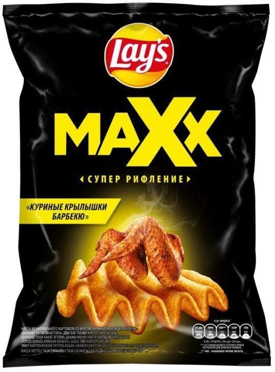 100Г ЧИПСЫ БАРБЕКЮ MAXX LAYS — 990 〒 100Г ЧИПСЫ БАРБЕКЮ MAXX LAYS — 990 〒 | Купить с доставкой