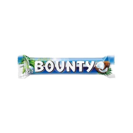 Bounty® шоколадный батончик 55гр — Цена по запросу Bounty® шоколадный батончик 55гр — Цена по запросу | Купить с доставкой