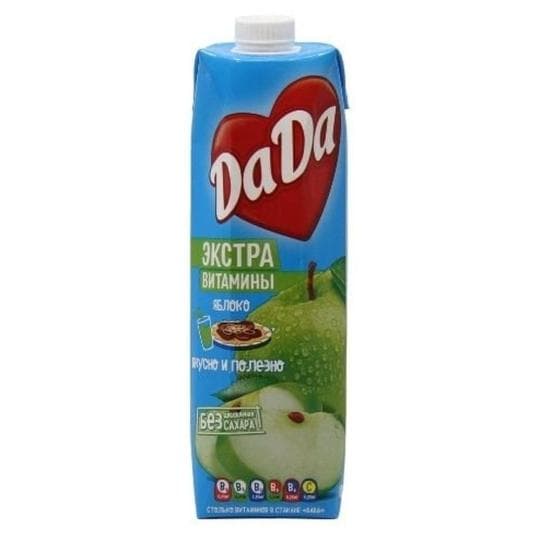 DaDa|Сок Зеленое яблоко 1л — 699 〒 DaDa|Сок Зеленое яблоко 1л — 699 〒 | Купить с доставкой