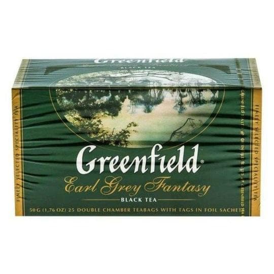 GREENFIELD| чай черный "EARL GREY FANTASY" 25 пакетиков — 900 〒 GREENFIELD| чай черный "EARL GREY FANTASY" 25 пакетиков — 900 〒 | Купить с доставкой