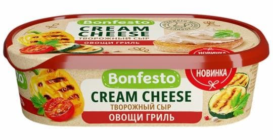 СЫР BONFESTO ТВОРОЖНЫЙ КРЕМЧИЗ ОВОЩИ ГРИЛЬ ПРОТЕИН 65% 140 ГР — 1 149 〒 СЫР BONFESTO ТВОРОЖНЫЙ КРЕМЧИЗ ОВОЩИ ГРИЛЬ ПРОТЕИН 65% 140 ГР — 1 149 〒 | Купить с доставкой