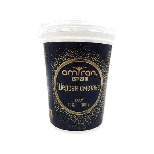 Сметана Аmiran 20% 380 г — 970 〒 Сметана Аmiran 20% 380 г — 970 〒 | Купить с доставкой