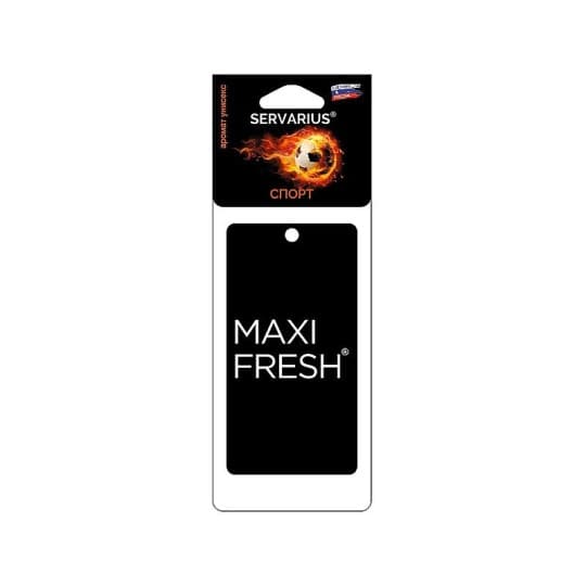 Ароматизатор подвесной Servarius maxi fresh cпорт картон — 960 〒 Ароматизатор подвесной Servarius maxi fresh cпорт картон — 960 〒 | Купить с доставкой