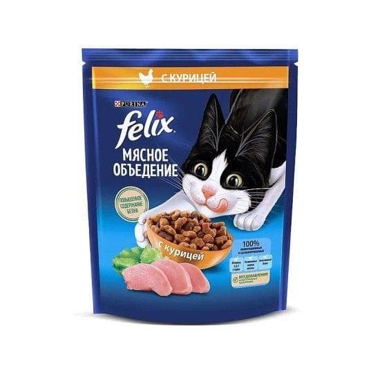 КОРМ СУХОЙ FELIX МЯСНОЕ ОБЪЕДЕНИЕ ДЛЯ КОШЕК С КУРИЦЕЙ 600ГР — 1 899 〒 КОРМ СУХОЙ FELIX МЯСНОЕ ОБЪЕДЕНИЕ ДЛЯ КОШЕК С КУРИЦЕЙ 600ГР — 1 899 〒 | Купить с доставкой