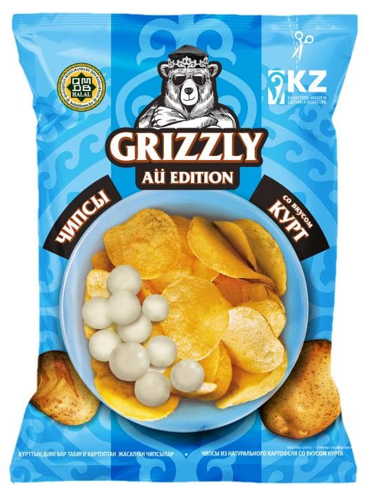 ЧИПСЫ GRIZZLY СО ВКУСОМ КУРТ 100 ГР — 649 〒 ЧИПСЫ GRIZZLY СО ВКУСОМ КУРТ 100 ГР — 649 〒 | Купить с доставкой