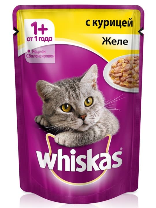 Кошачий корм "Whiskas" жидкий — 780 〒 Кошачий корм "Whiskas" жидкий — 780 〒 | Купить с доставкой