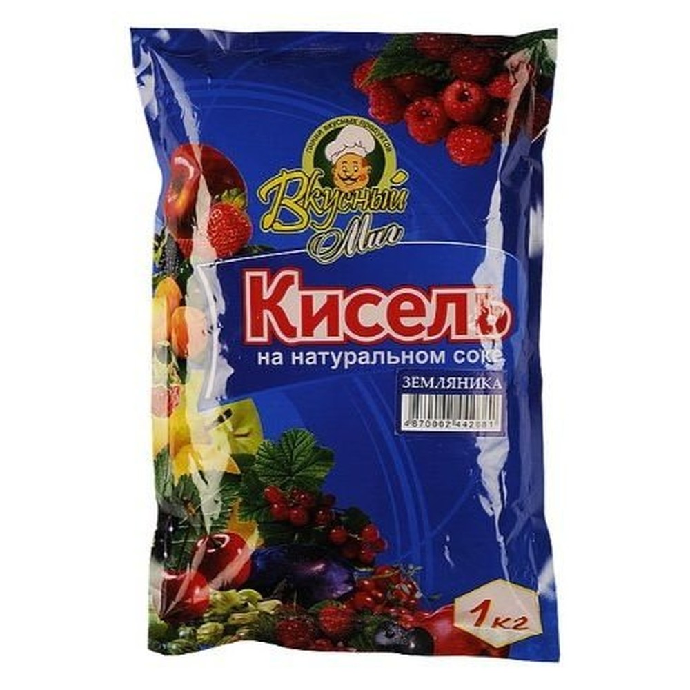 1КГ ВКУС.МИГ КИСЕЛЬ/ЗЕМЛЯНИКА