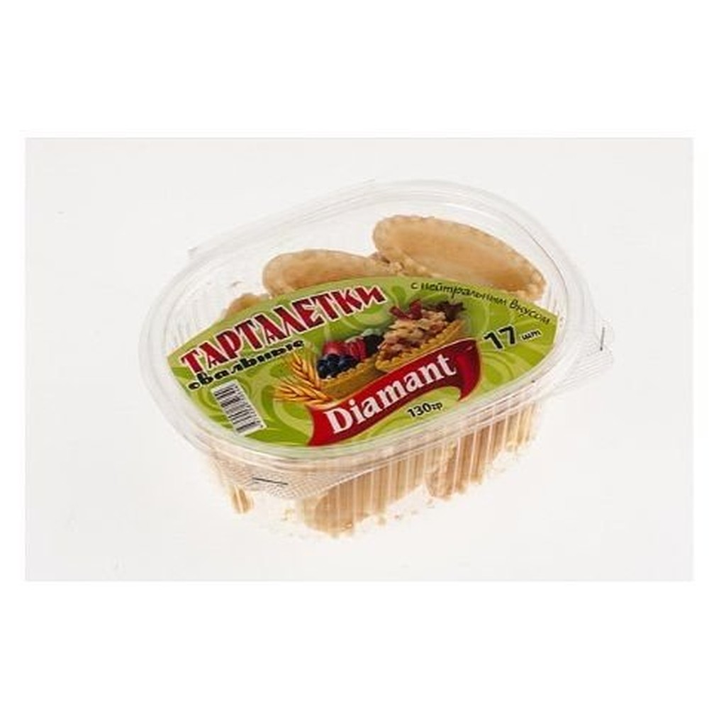 130Г ТАРТАЛЕТКИ ОВАЛ DIAMANT