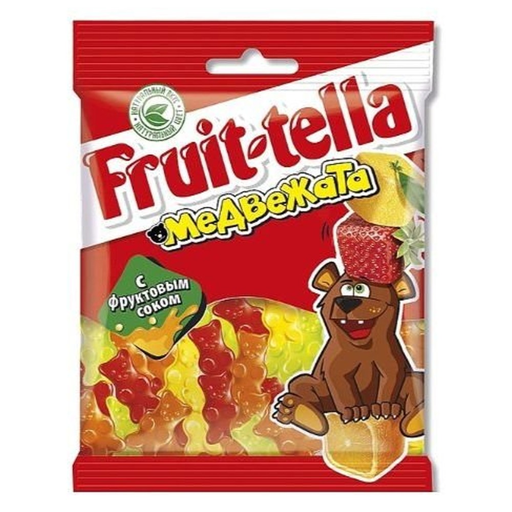 Жевательный мармелад Fruittella Медвежата 70 г