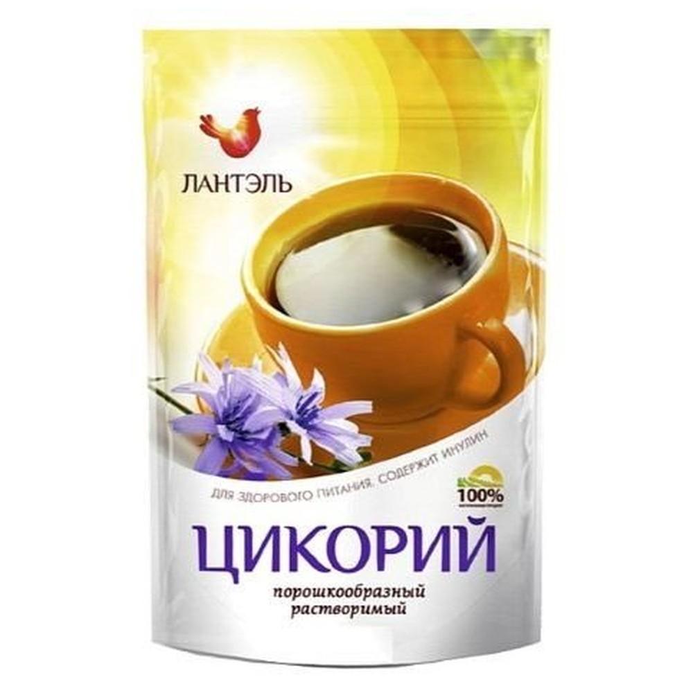 Цикорий Лантэль, натуральный порошкообразный растворимый, 85 гр