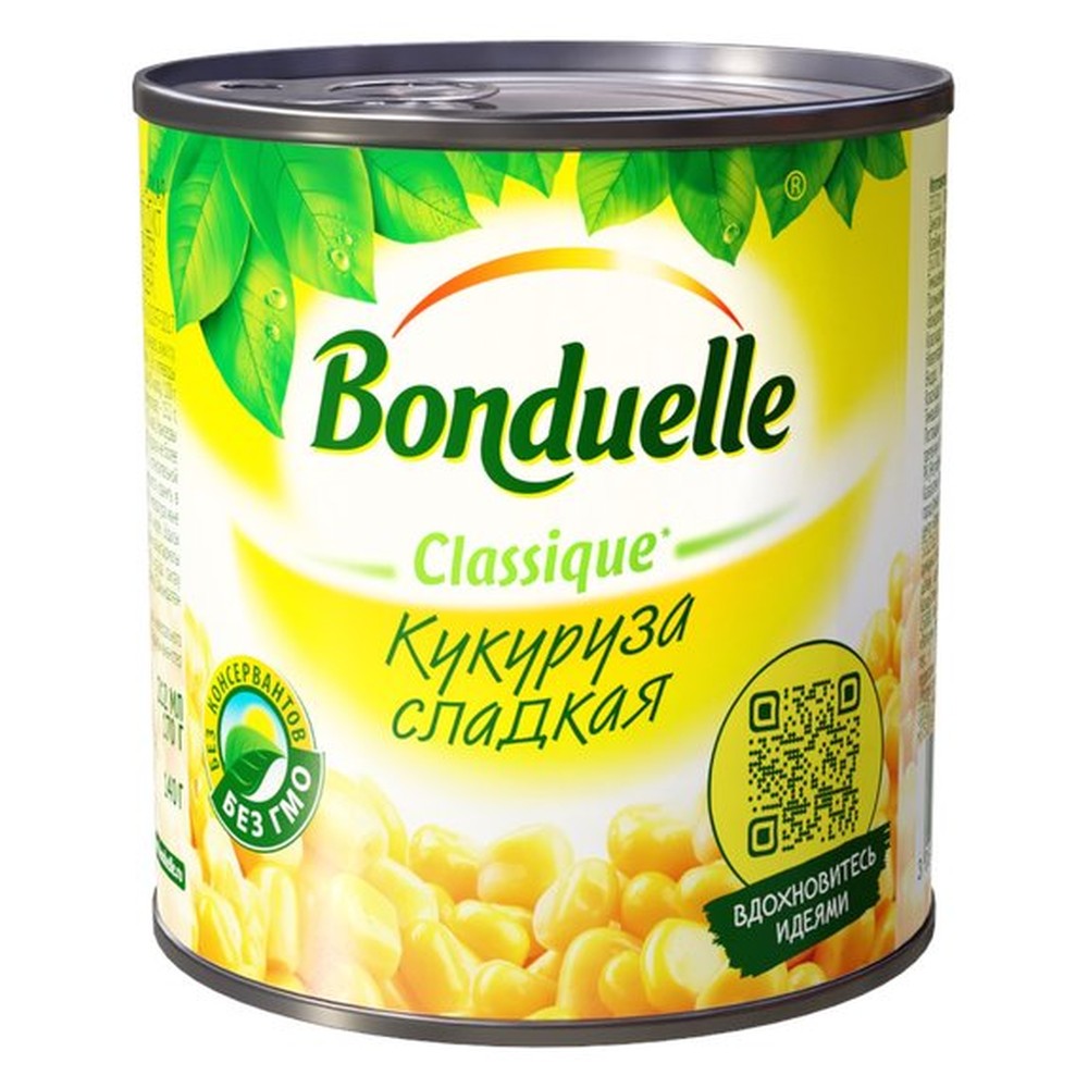 Кукуруза сладкая Bonduelle 212 мл