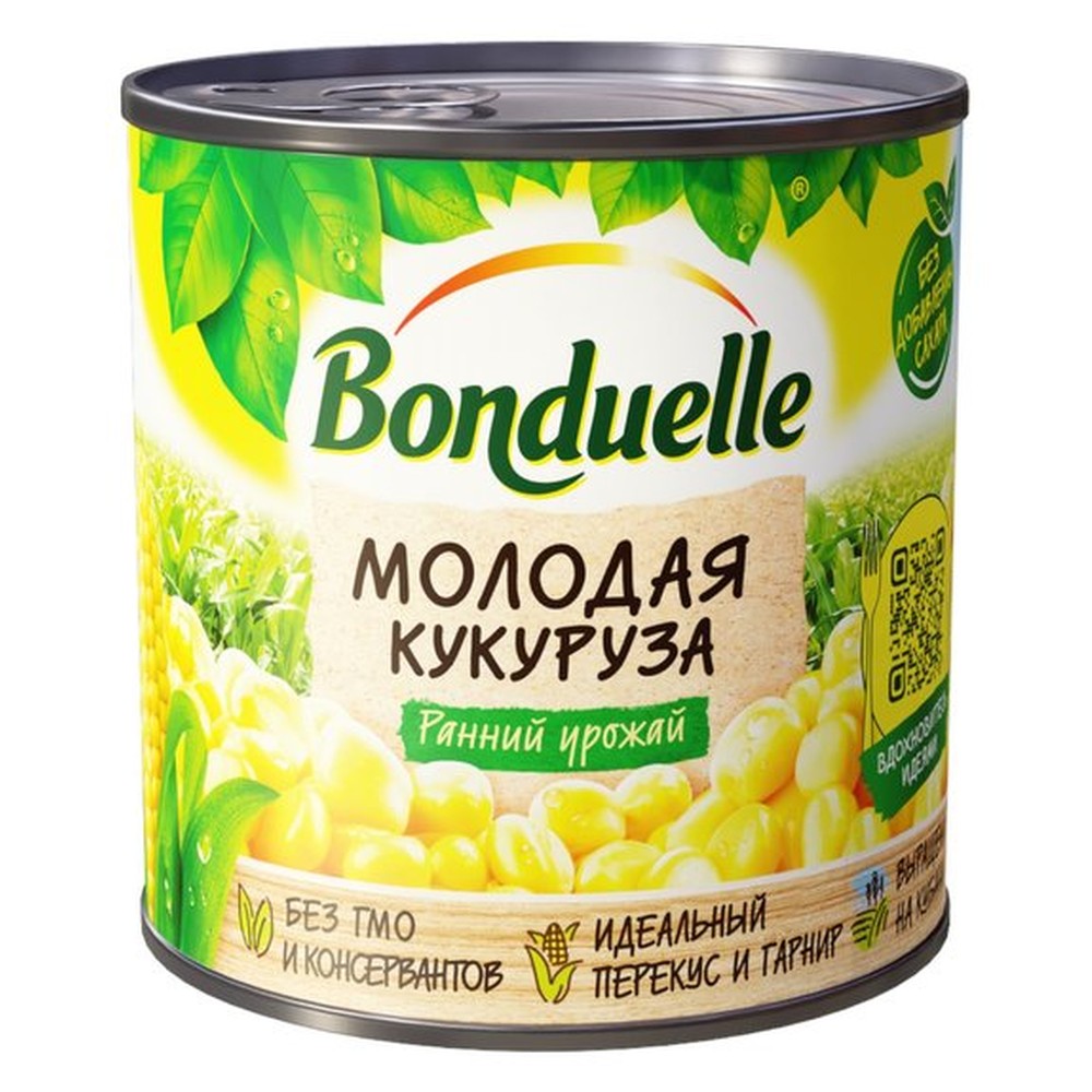 Кукуруза Bonduelle молодая 425 мл/340 г
