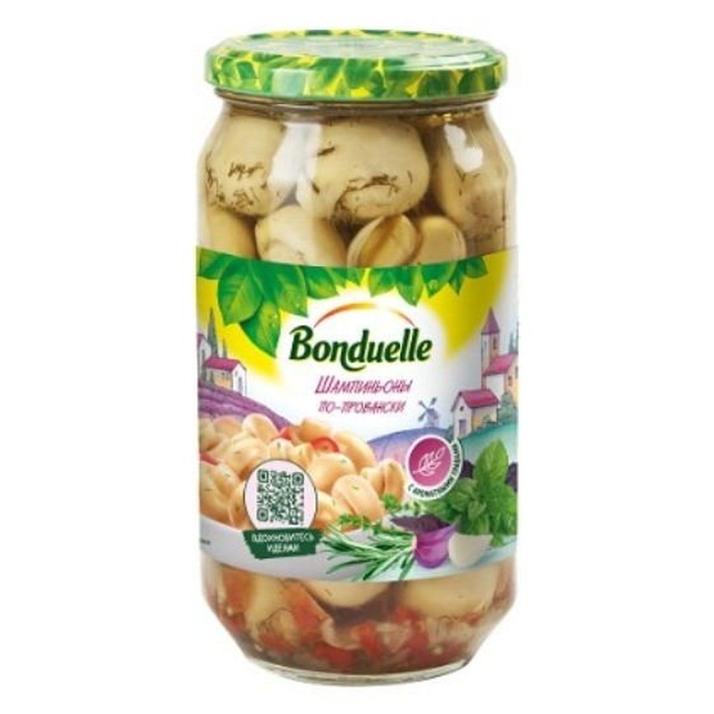 BONDUELLE|Шампиньоны по-провански с ароматными травами 540 мл