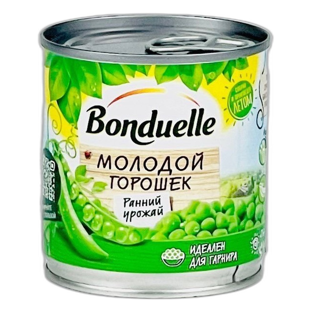 Горошек Bonduelle молодой 212 г