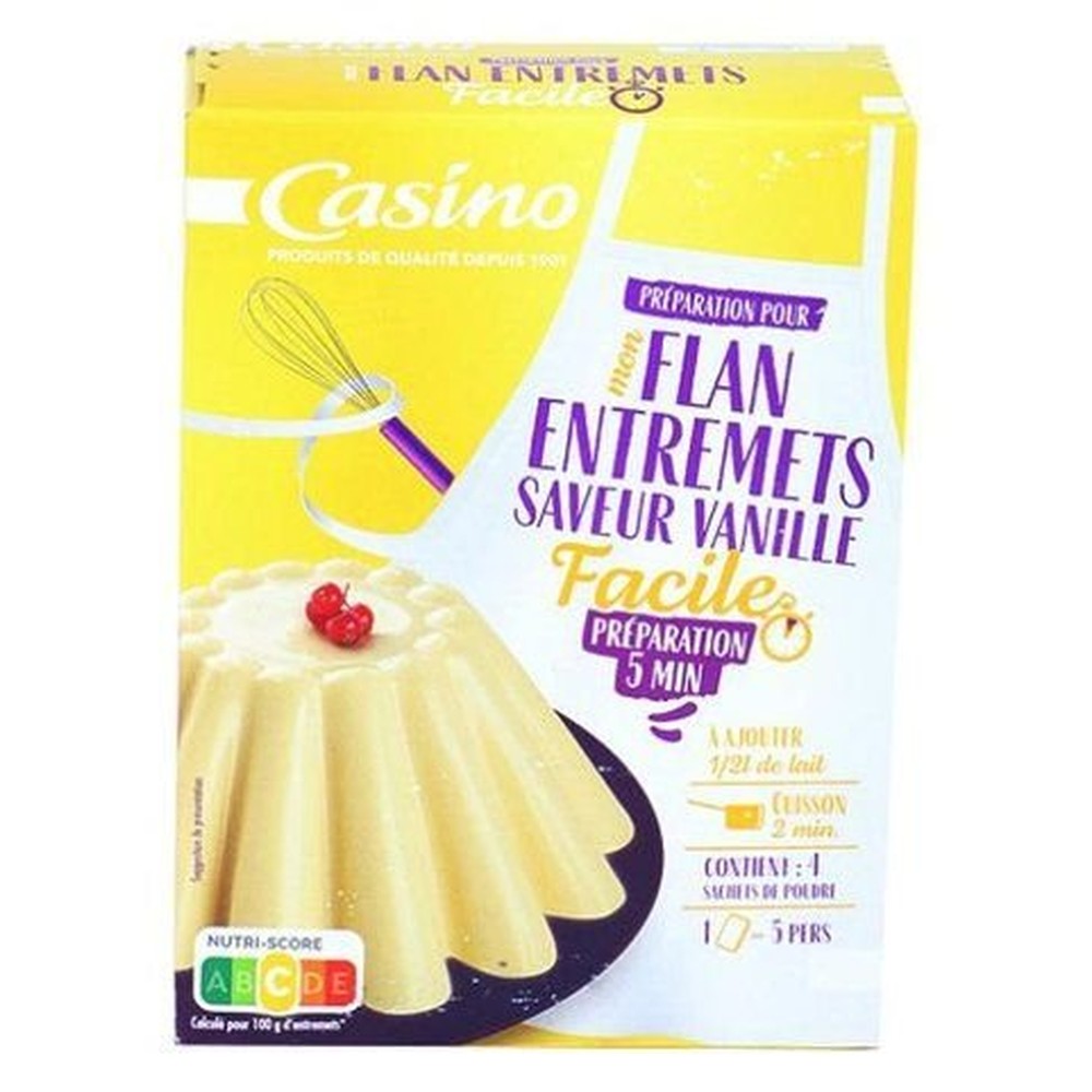 CASINO СМЕСЬ Д/ПРИГОТ.ЗАВАРН КРЕМА ВК.ВАНИЛИ 260Г