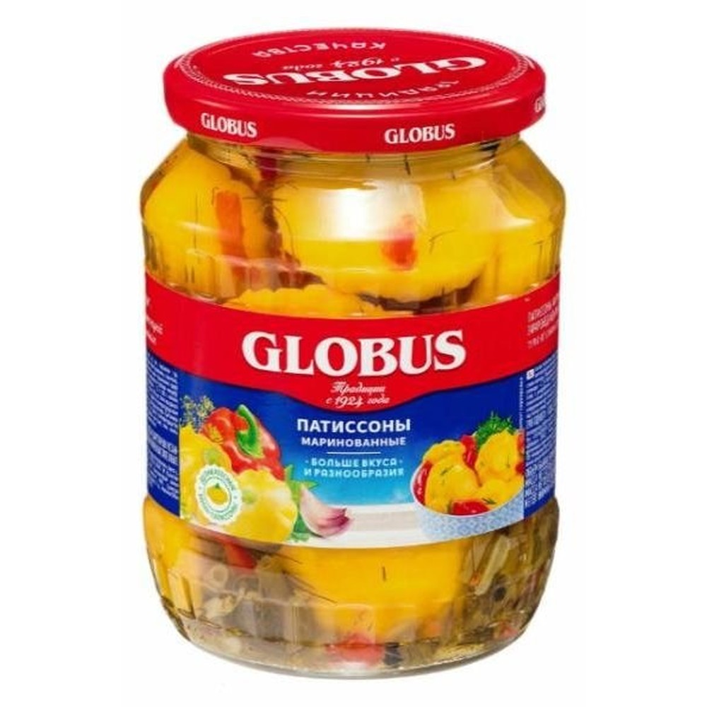 Патиссоны GLOBUS маринованные 720 мл