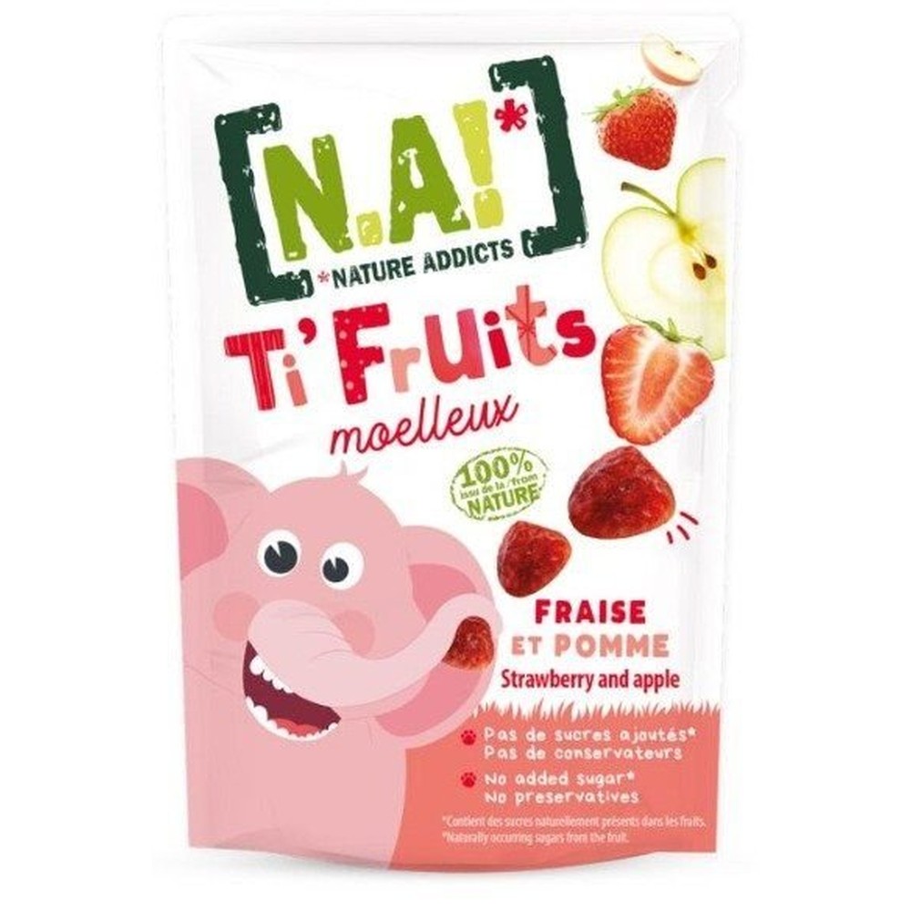 Полоски фруктовые NA! клубника 35 г