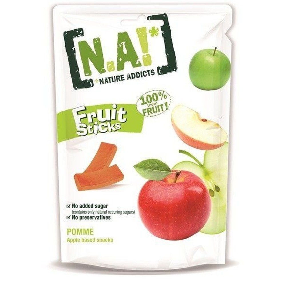 Полоски фруктовые N.А! яблоко 35 г