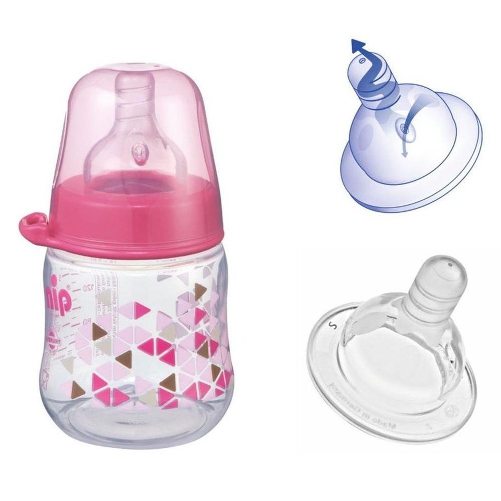 Бутылочка NIP для девочек 150 мл