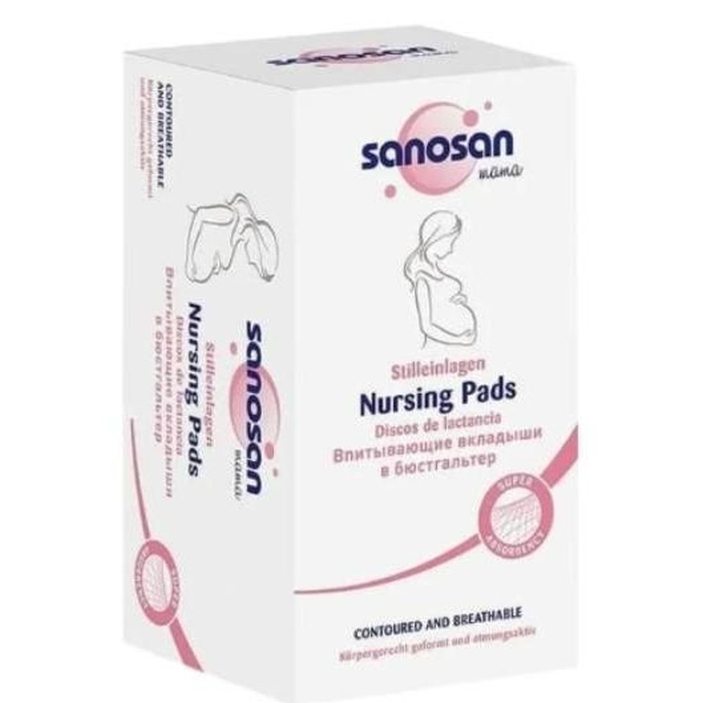 ВПИТЫВАЮЩИЕ ВКЛАДЫШИ SANOSAN В БЮСТГАЛТЕР 30ШТ