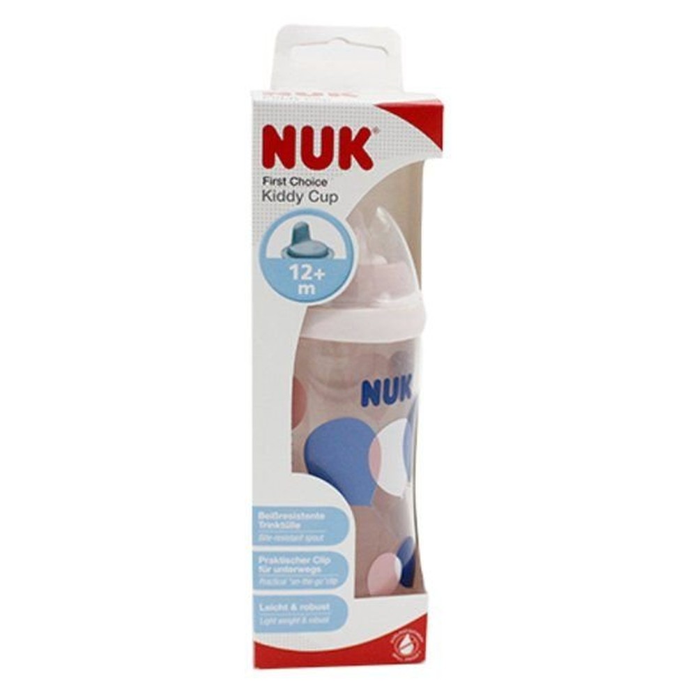  Поильник Nut Kiddy Cup с насадкой из полипропилена, с 12 месяцев, 300 мл