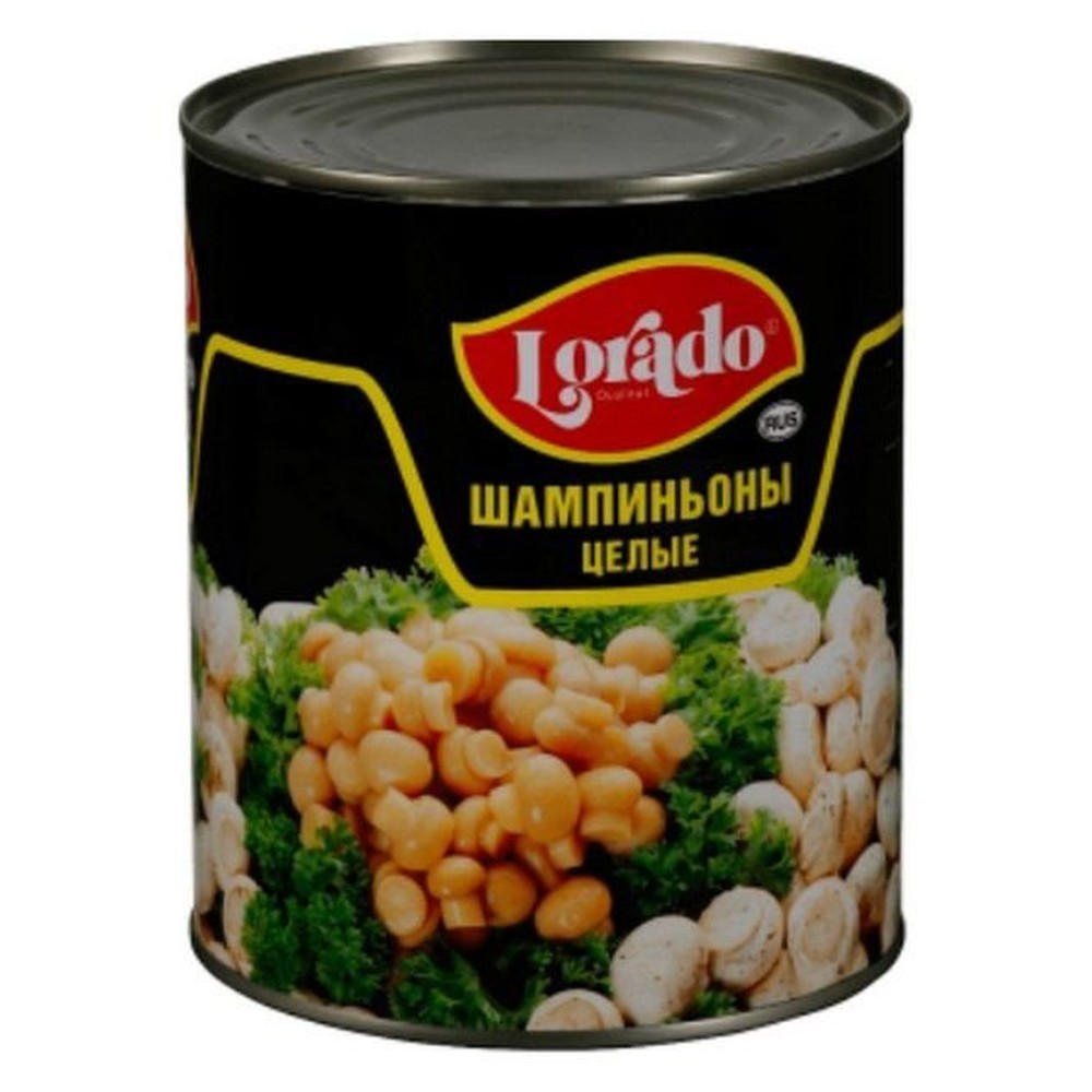 Шампиньоны Lorado Целые 850мл