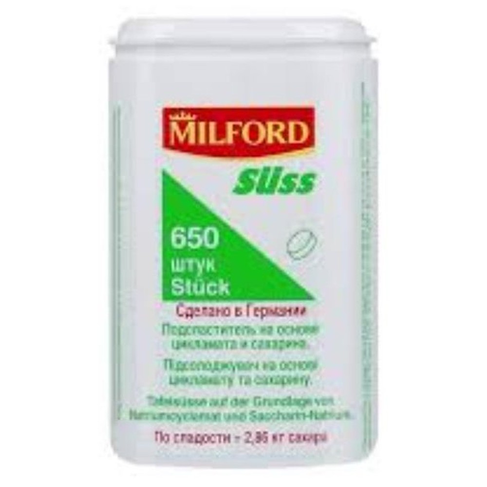 Заменитель сахара MILFORD 650 таб