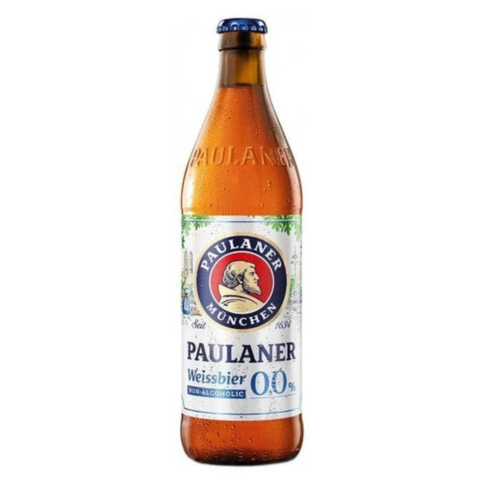 Пиво Paulaner Hefe-weissbier безалкогольное 0,5 л