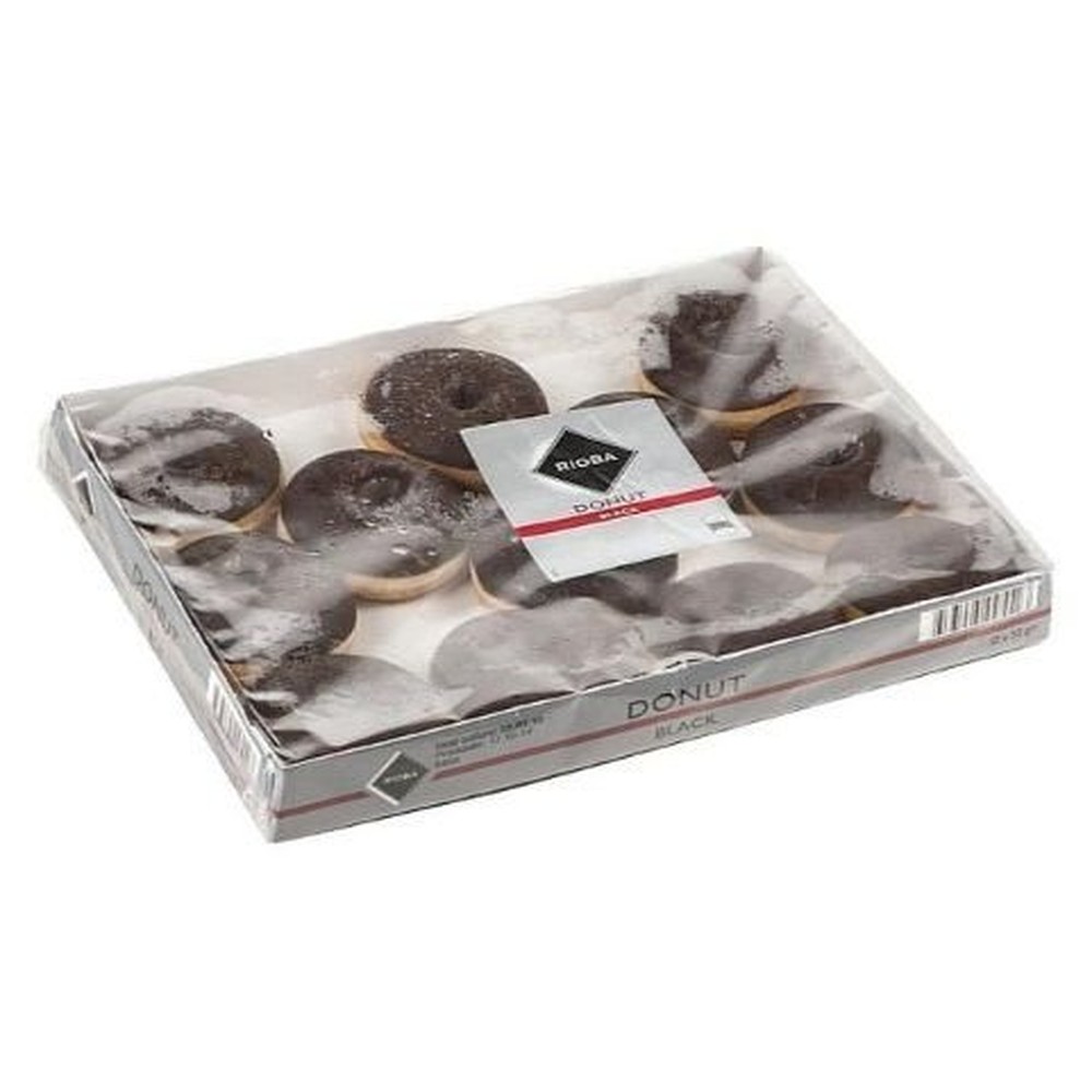 52Г*12ШТ ПОНЧИК С ТЕМН ГЛАЗУРЬ