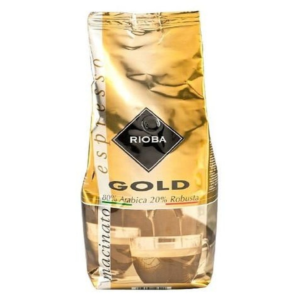 RIOBA | Кофе молотый GOLD 80:20  1КГ
