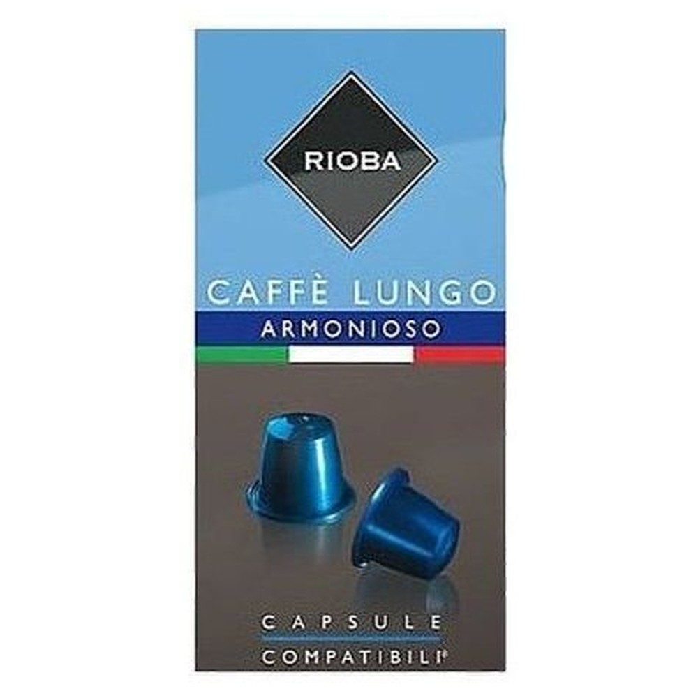 Кофе в капсулах Rioba Caffe lungo Armonioso 10 капсул X 5 гр