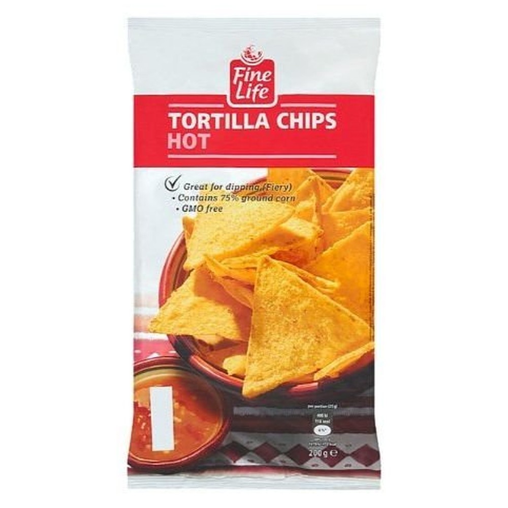 200Г КУКУРУЗНЫЕ ЧИПСЫ ОСТР FL