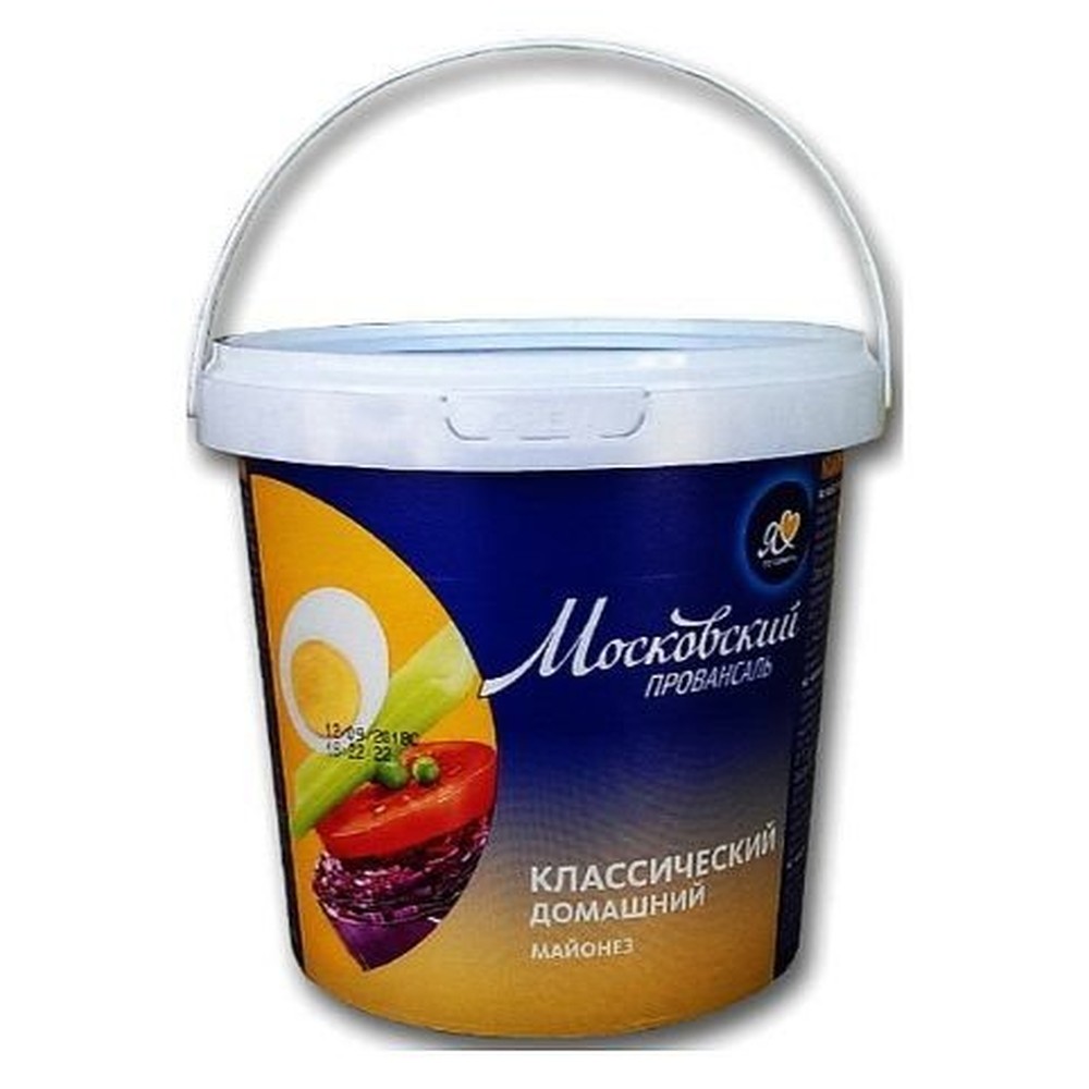Майонез "Московский" Провансаль Классический домашний, 55%. 800 гр, ведро 