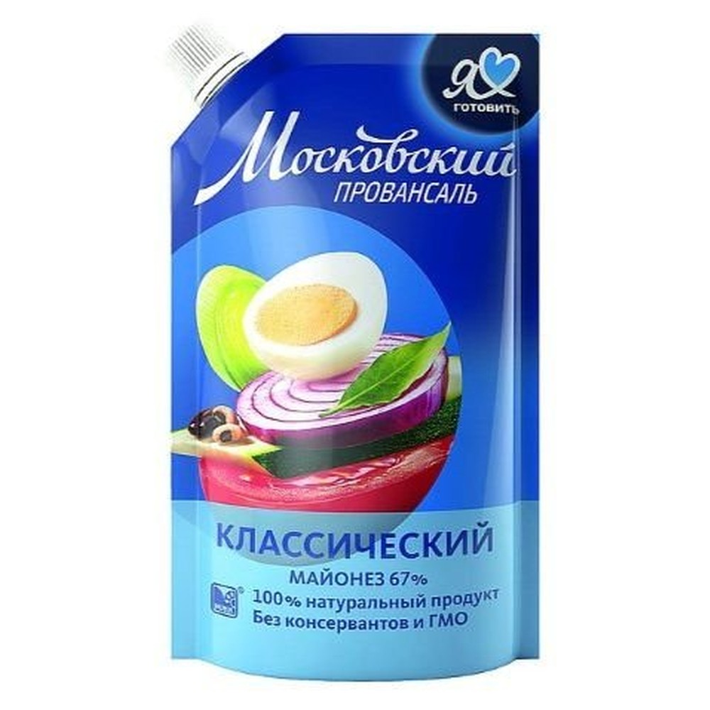 420МЛ Майонез МОСКОВСКИЙ ПРОВАНСАЛЬ 67%