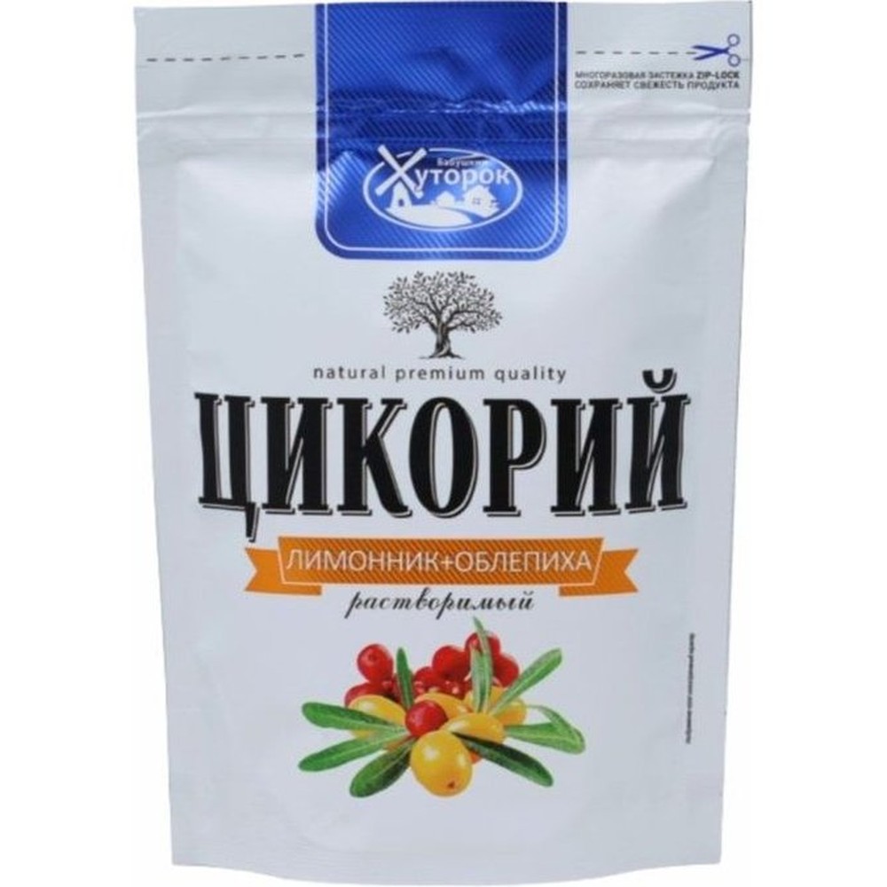 Цикорий Бабушкин хуторок с лимонником и облепихой растворимый 100 г
