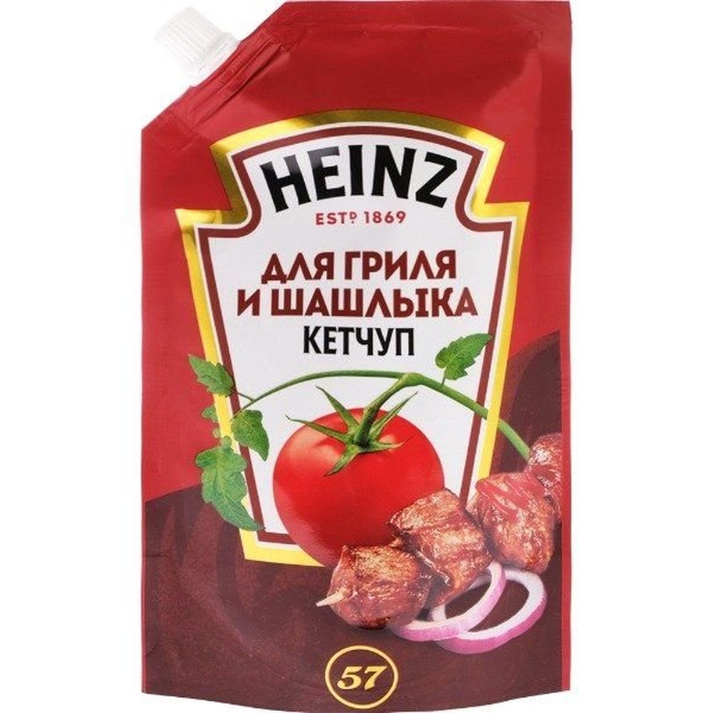 350Г КЕТЧ ГРИЛ/ШАШЛ Д/П HEINZ