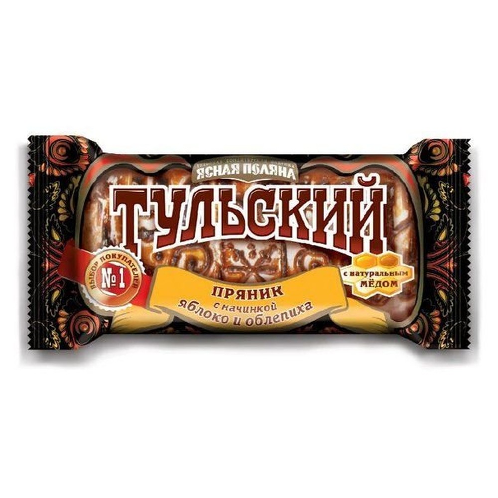 ПРЯНИК ТУЛЬСКИЙ ЯБЛОКО-ОБЛЕПИХА 140ГР