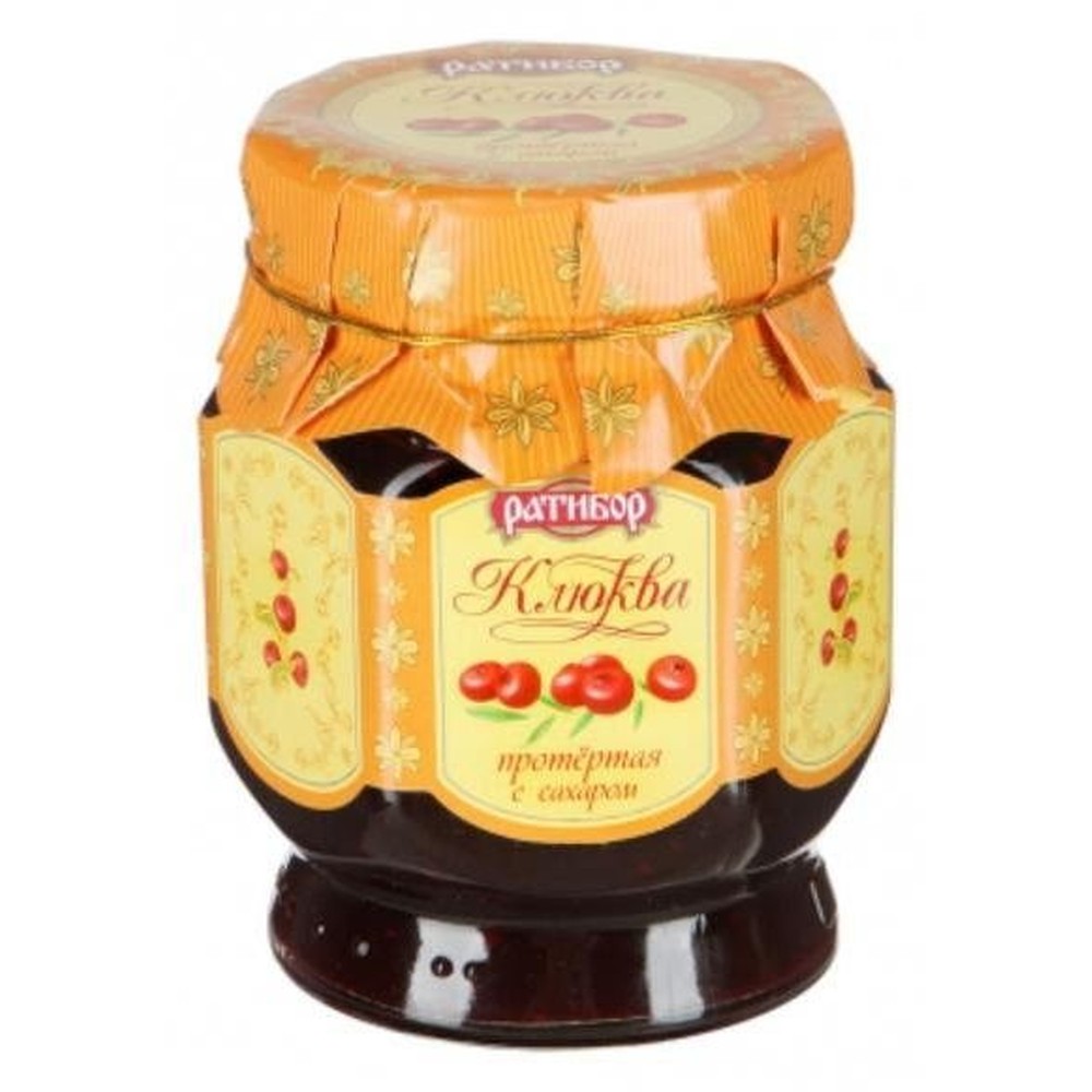 Клюква Ратибор протертая с сахаром 365 г