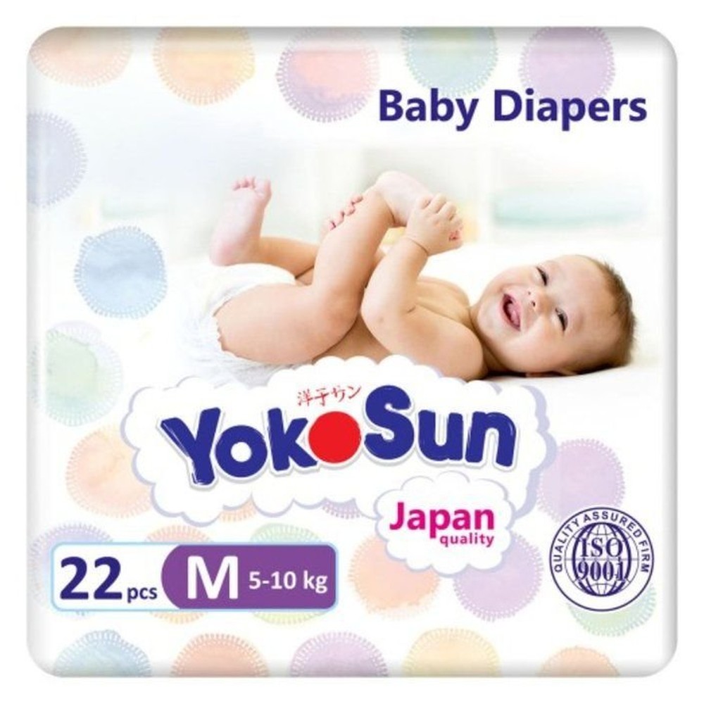 Подгузники детские YokoSun размер М (5-10 кг) 22 шт