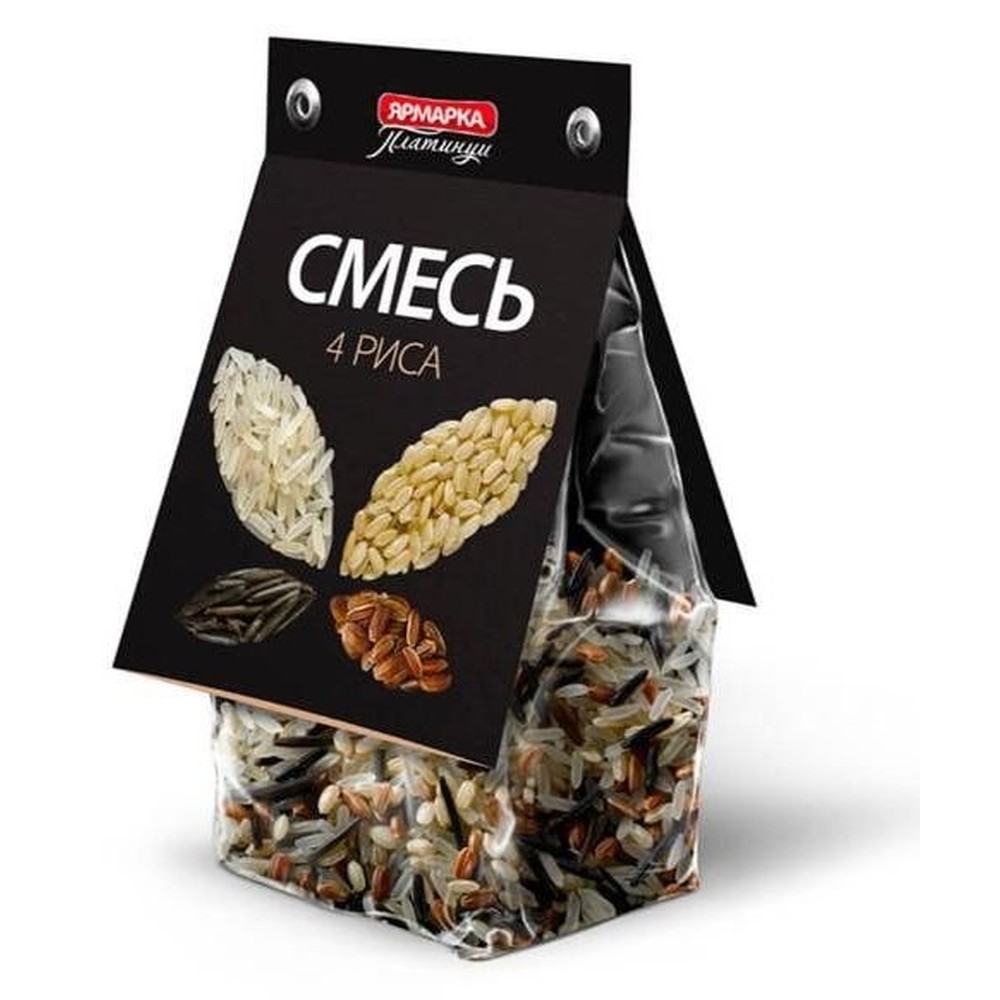 Bravolli Смесь 4 риса 350 г./12/