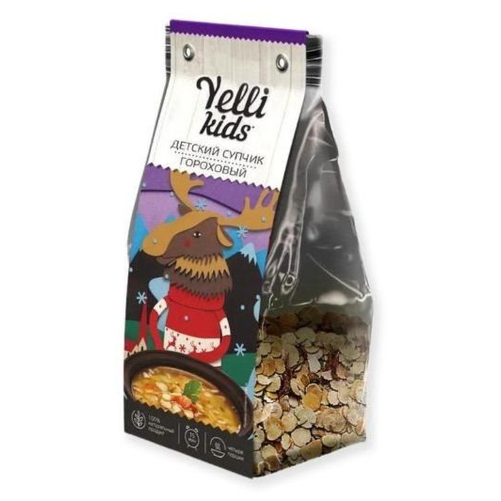 "Yelli" детский супчик гороховый 80 г./9