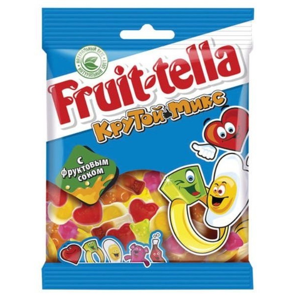Жевательный мармелад FRUITTELLA Крутой микс 150 г